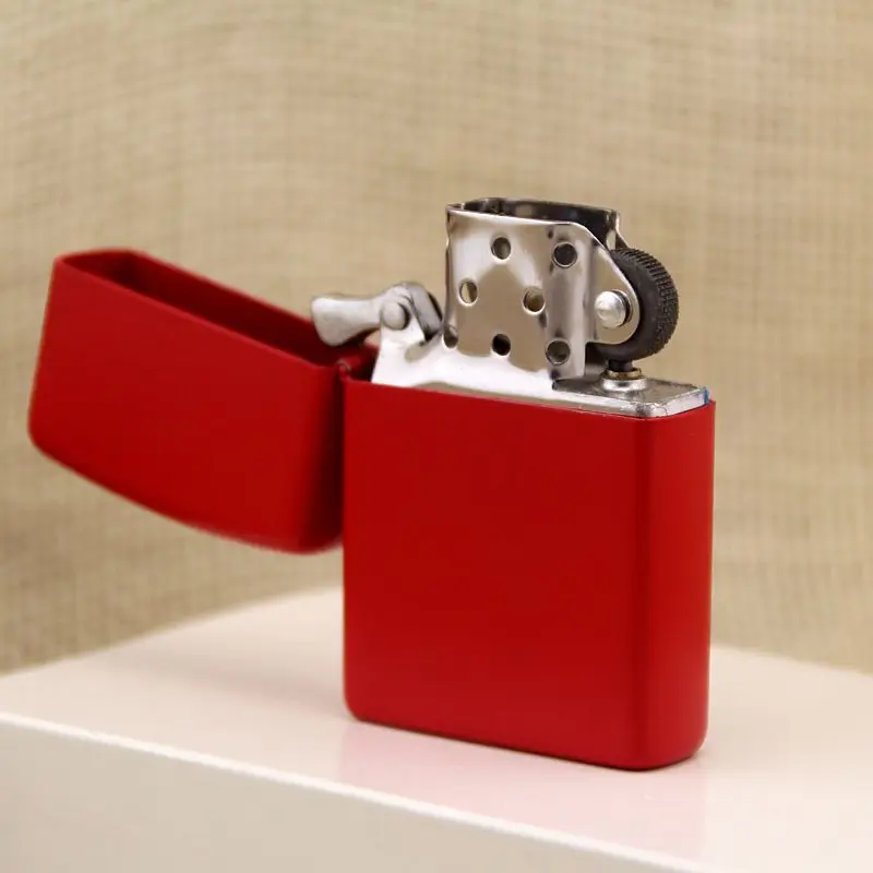 Высокое качество металлический лак керосиновые зажигалки уличная ветровка
