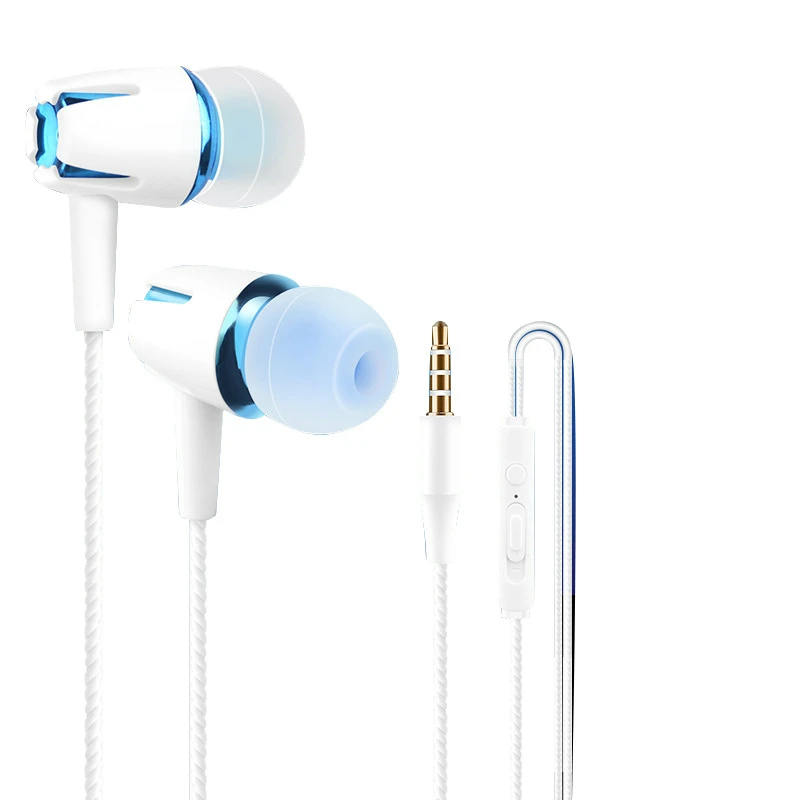

3.5mm Electroplated Wired Earphone Driver Diameter Bluetooth Version Wireless Type Earphones Pads USB with Microphone 5.0 In-ear