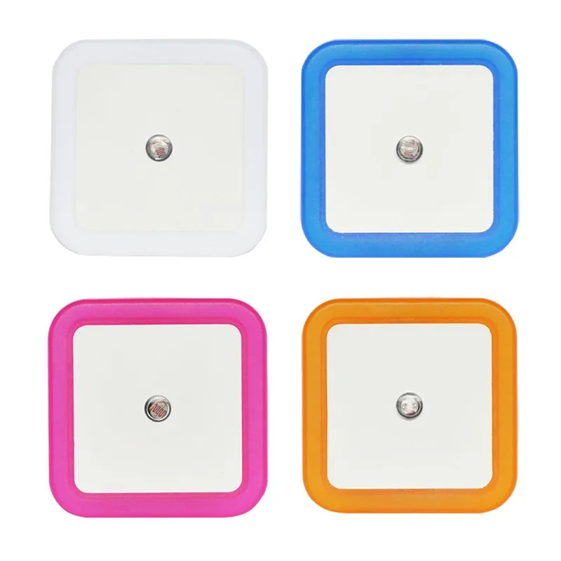 

LED Night Light Mini Light Sensor Control 110V 220V UK EU US Plug Nightlight Lamp For Children Kids Living Room Bedroom Lighting