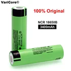 100% абсолютно новый Оригинальный NCR18650B 3,7 V 3400mah 18650 литиевая аккумуляторная батарея для фонарика