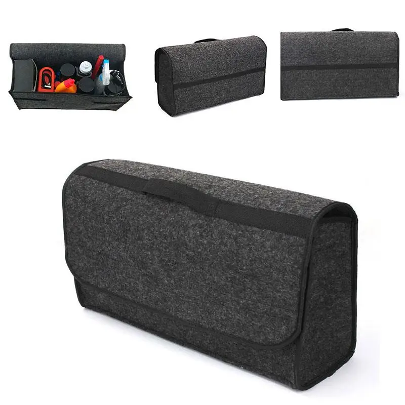 Вместительная противоскользящая сумка для багажника автомобиля органайзер