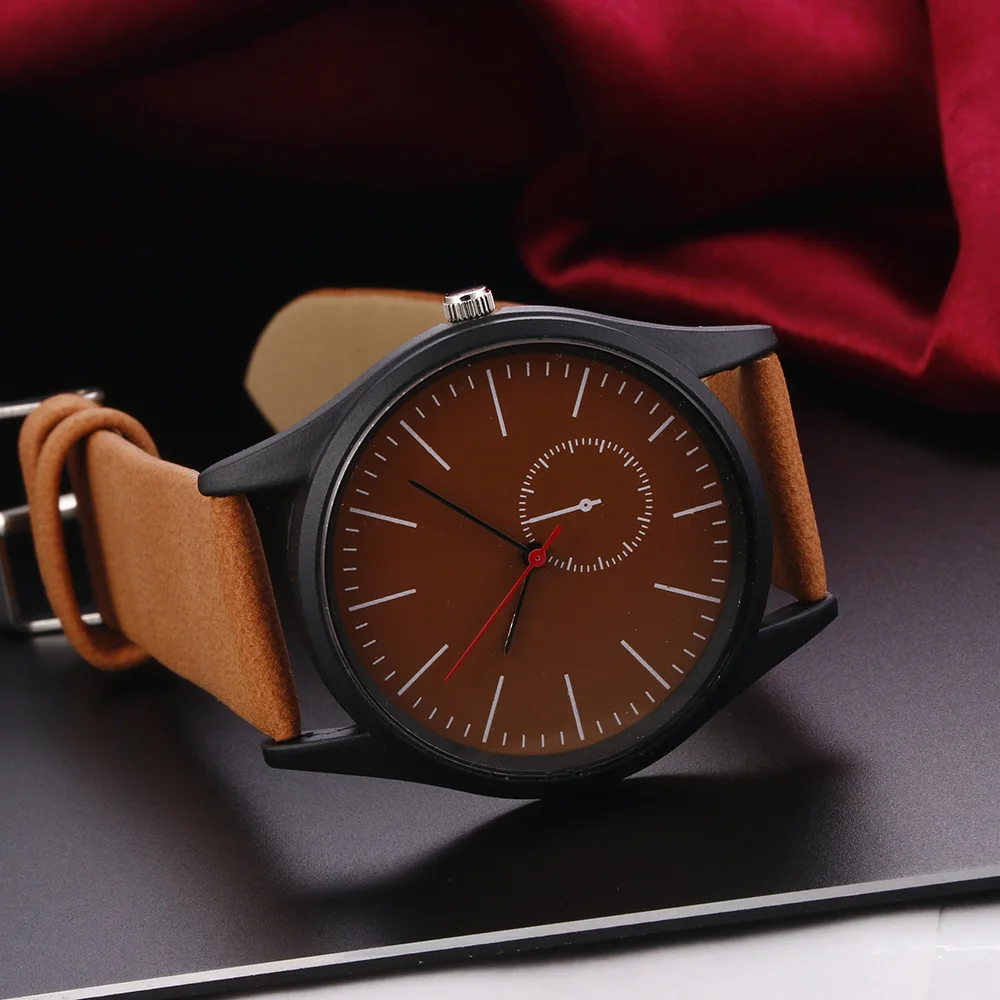 

New Style Men's Watch Casual All-Match Solid Color Women's Watch Fashion Trend Student Quartz Watch best selling