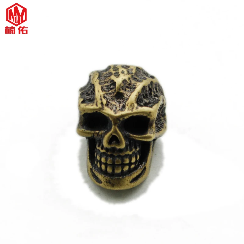 Латунная бусина для ножа стальная подвеска в стиле огня бусины на молнии EDC