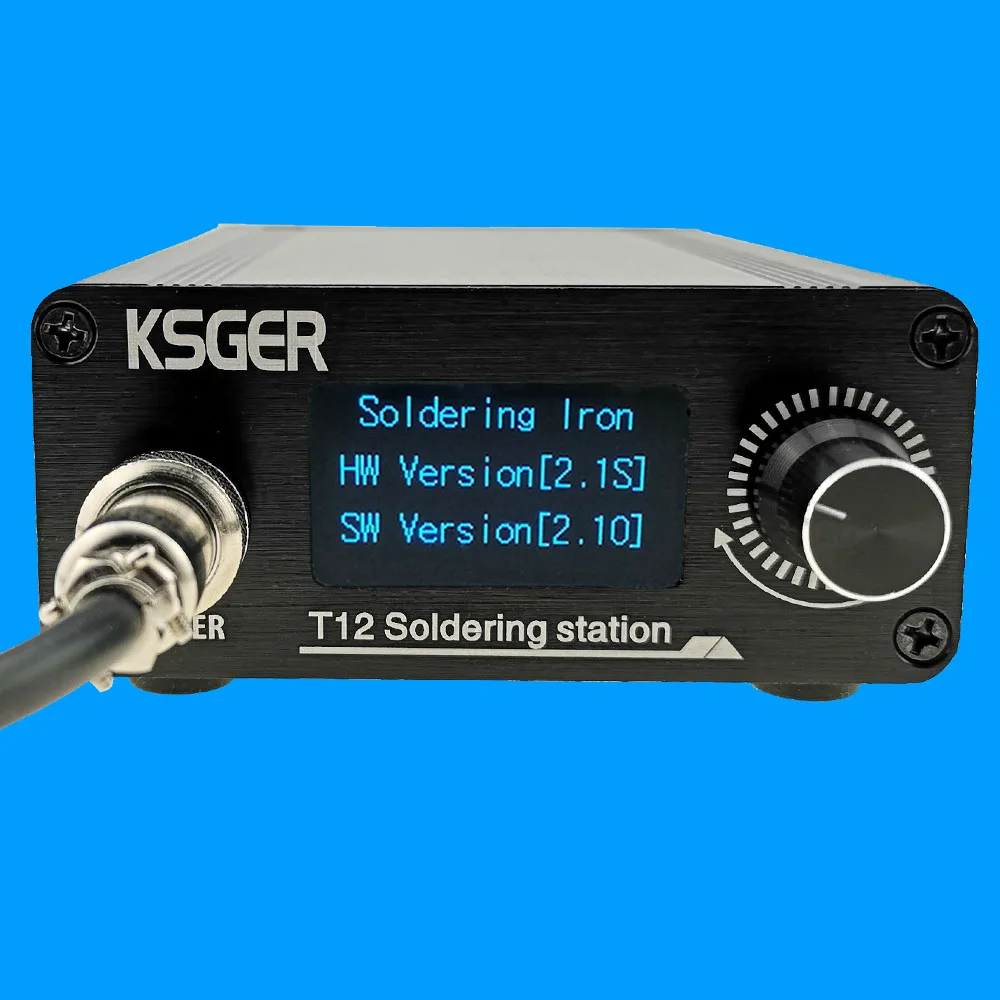 KSGER T12 OLED паяльная станция наконечники STM32 V2.1S контроллер наборы сделай сам 907