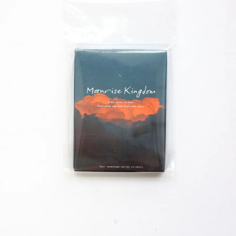 

Scenery Stationery adhesive stickers aesthetics diary photos stationery sticker scrapbooking school decorative mobile stickers