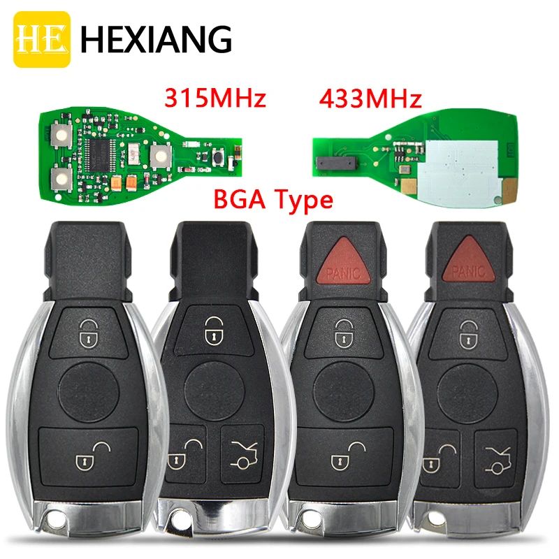 Автомобильный пульт дистанционного управления HE Xiang для Mercedes Benz W203 W204 W205 W210 W211 W212