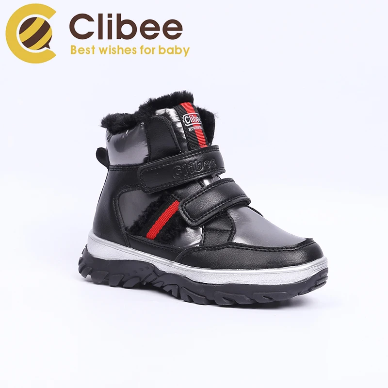 CLIBEE зимние туристические ботинки для мальчиков Детские уличные Прогулочные