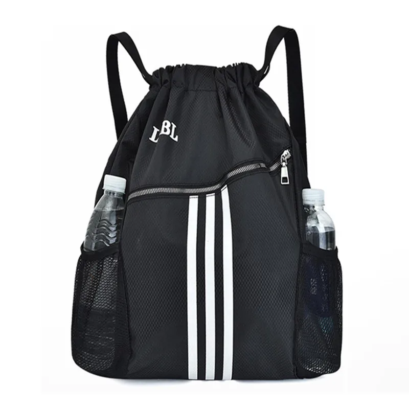 Outdoor Sports Gym Bags Basketball Backpack For Training Bolsas Big Women Fitness Female Travel Yoga Drawstring Men's Bag