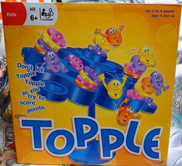 Игра Topple Balance не позволяйте свернуть когда вы пытаетесь набрать очки детям