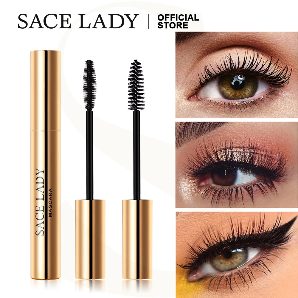 SACE LADY тушь для ресниц Макияж подкручивание густых водоСТОЙКАЯ 4D шелковое волокно
