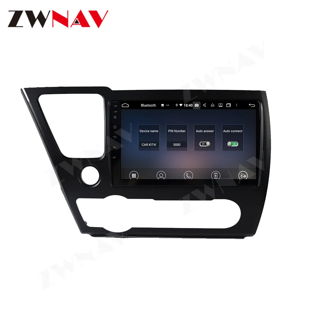 128G DSP Carplay Android 10 Screen DVD Player For Honda Civic 2008 2009 2010 2011 2012 2013 WiFi GPS Auto Radio Stereo Head unit |