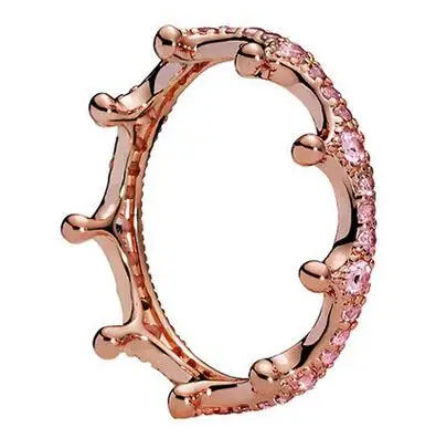 24 925 Sterling Silver Headband Ring Two Hearts and Valentine's Day Love Jewelry Ring - Main Stone Color: 24