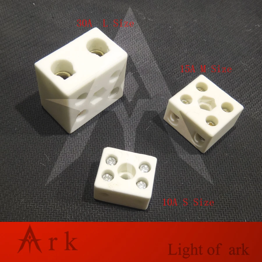 10 шт. высокотемпературная Керамическая Клеммная колодка проводка провод