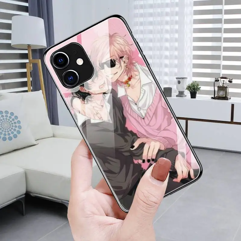 Yarichin B Club Розовый чехол из закаленного стекла для iPhone12 11 Pro XR XS MAX 8X7 6S Plus SE 2020 12 Max Mini |