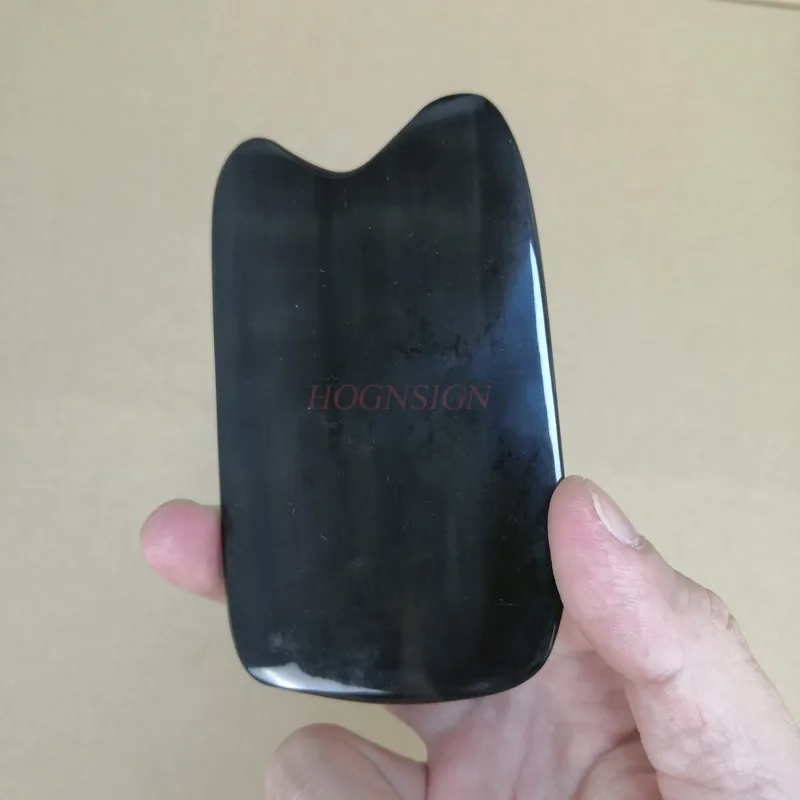 Гуаша Рог натуральные бычьи рожки Массажная тарелка для спины лица тела