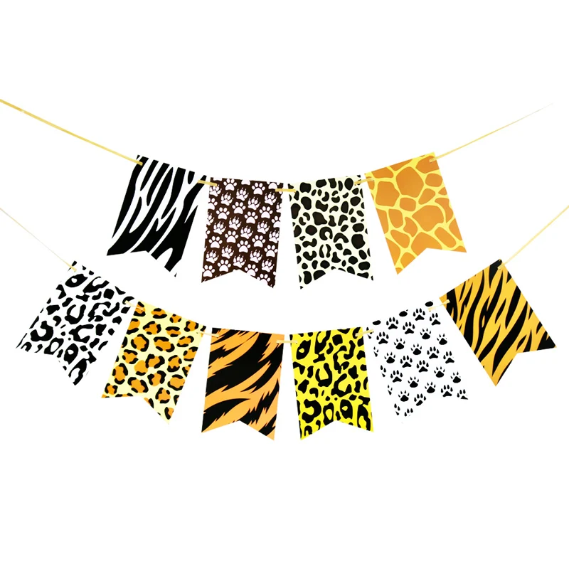 Черепаха лист Примитивное племя животное печатный треугольник баннер