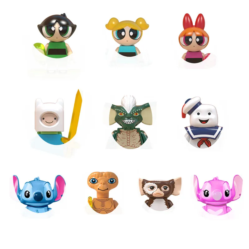 Одиночный мультяшный фильм фигурки животных инопланетянин монстр Gizmo полоса