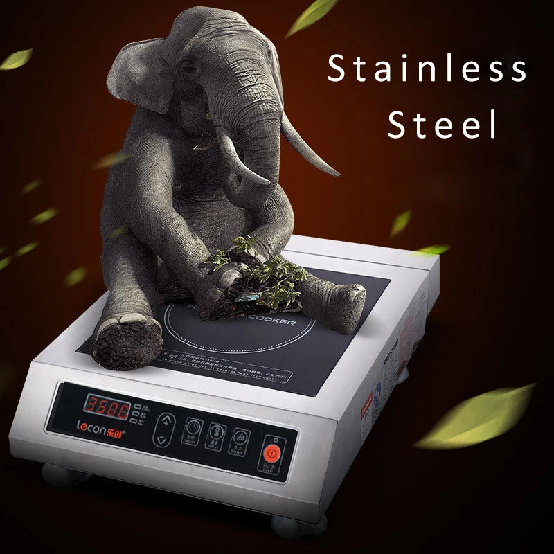 Коммерческая индукционная плита 3500 Вт высокой мощности для отеля варочная