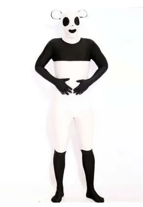 Взрослый лайкра полный тело зентай костюм Хэллоуин животных плотный спандекс