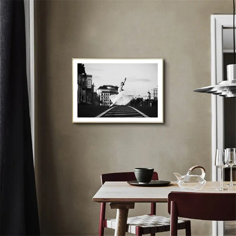 Танцовщица девушка балет плакат и печать холст картина искусство живопись