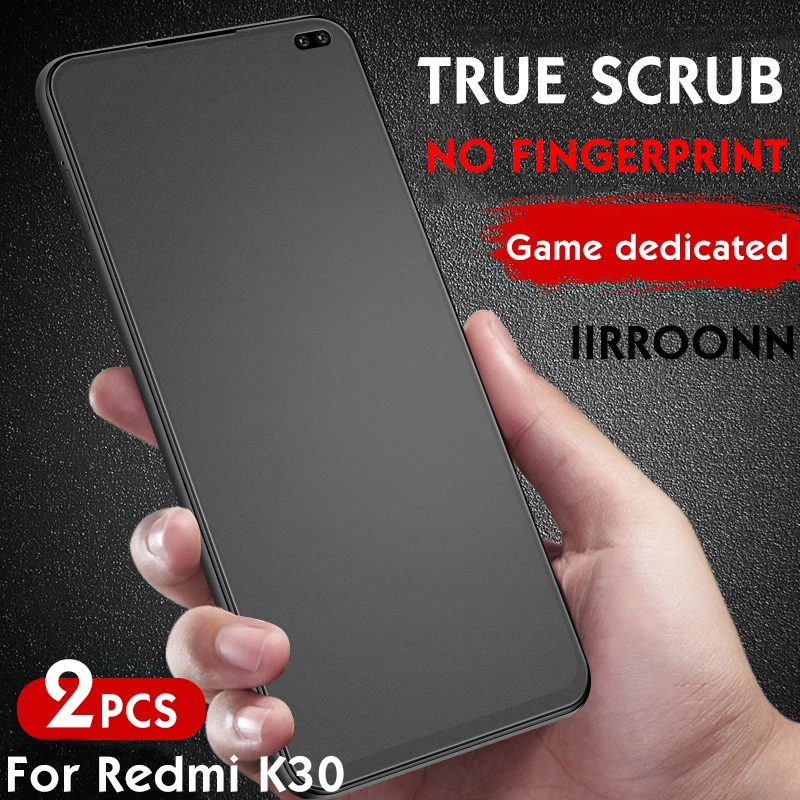 Матовое закаленное стекло 2 шт./лот для Xiaomi Redmi K30 Защита экрана k30 k20pro redmi k20 6D