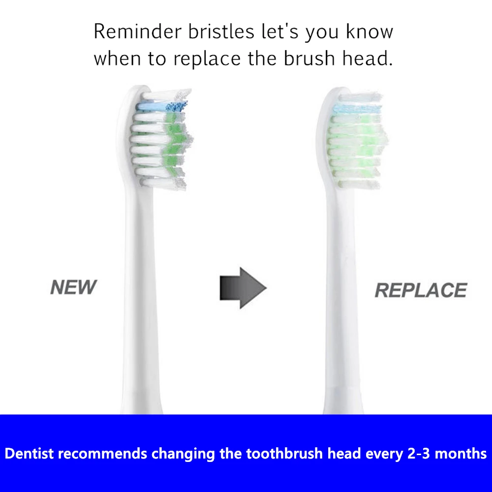 4 шт./лот головки зубной щетки для PHILIPS Sonicare FlexCare Алмазная Чистка HX6064 HX6930 HX9340 HX6950