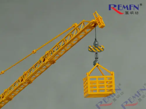 XCMG XGTL 180 модель башенного крана 1/100 масштабная модель полученная литьем под давлением металлическая Сборная модель