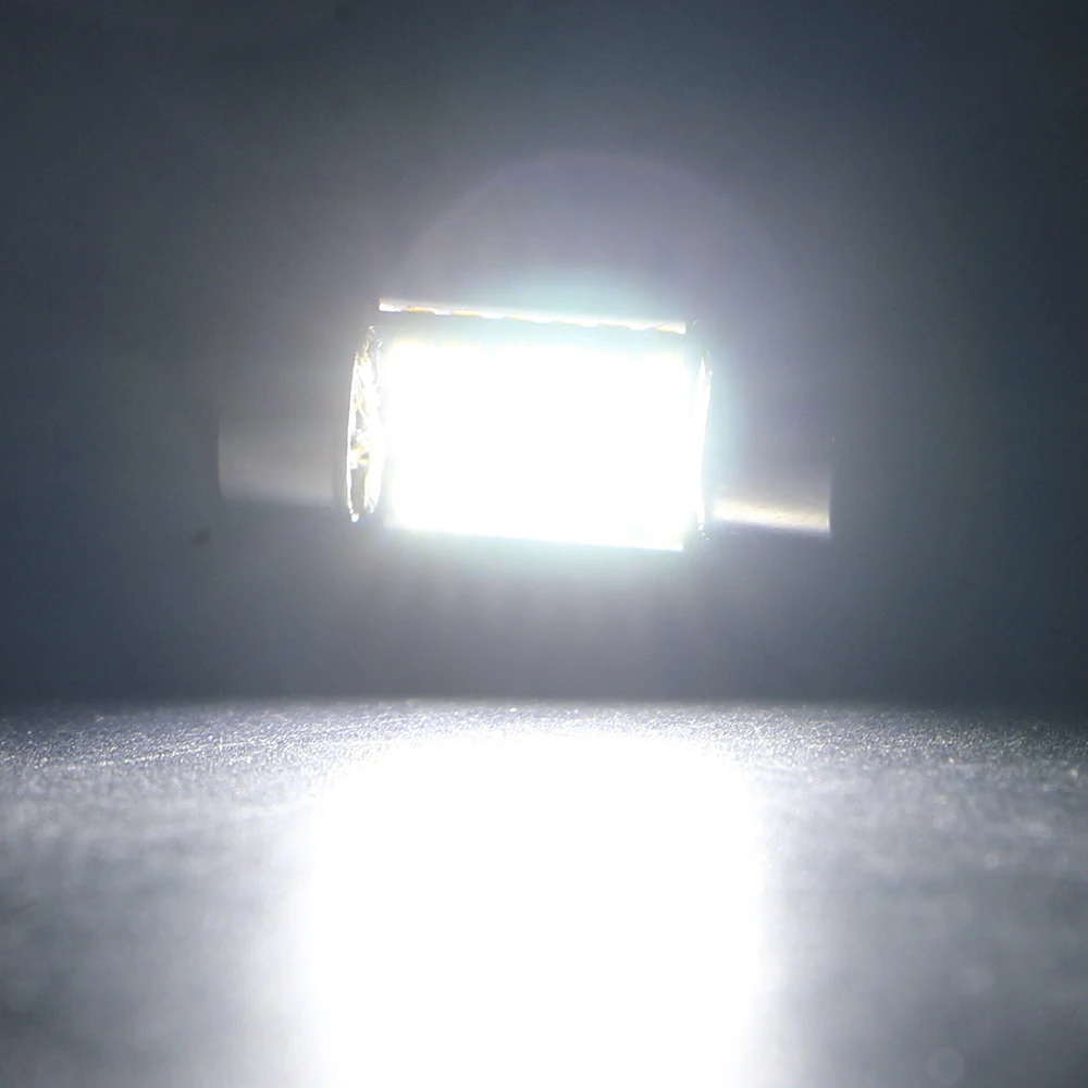 2X 31 мм 36 39 41 Festoon C5W Canbus 3014 18 24 30 33 SMD светодиодный купольный потолочный светильник