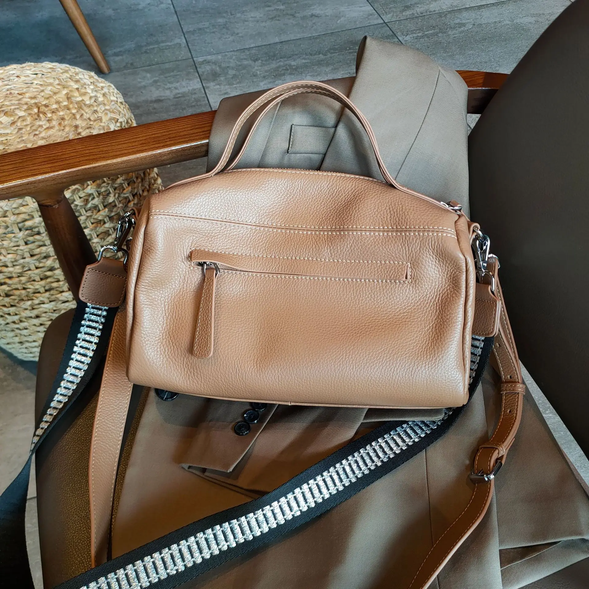 

Genuine Leather Messenger Bags Bolsa Feminina Carteras Mujer De Hombro De Marca Famosa Women Shoulder Bag Luxury Handbag