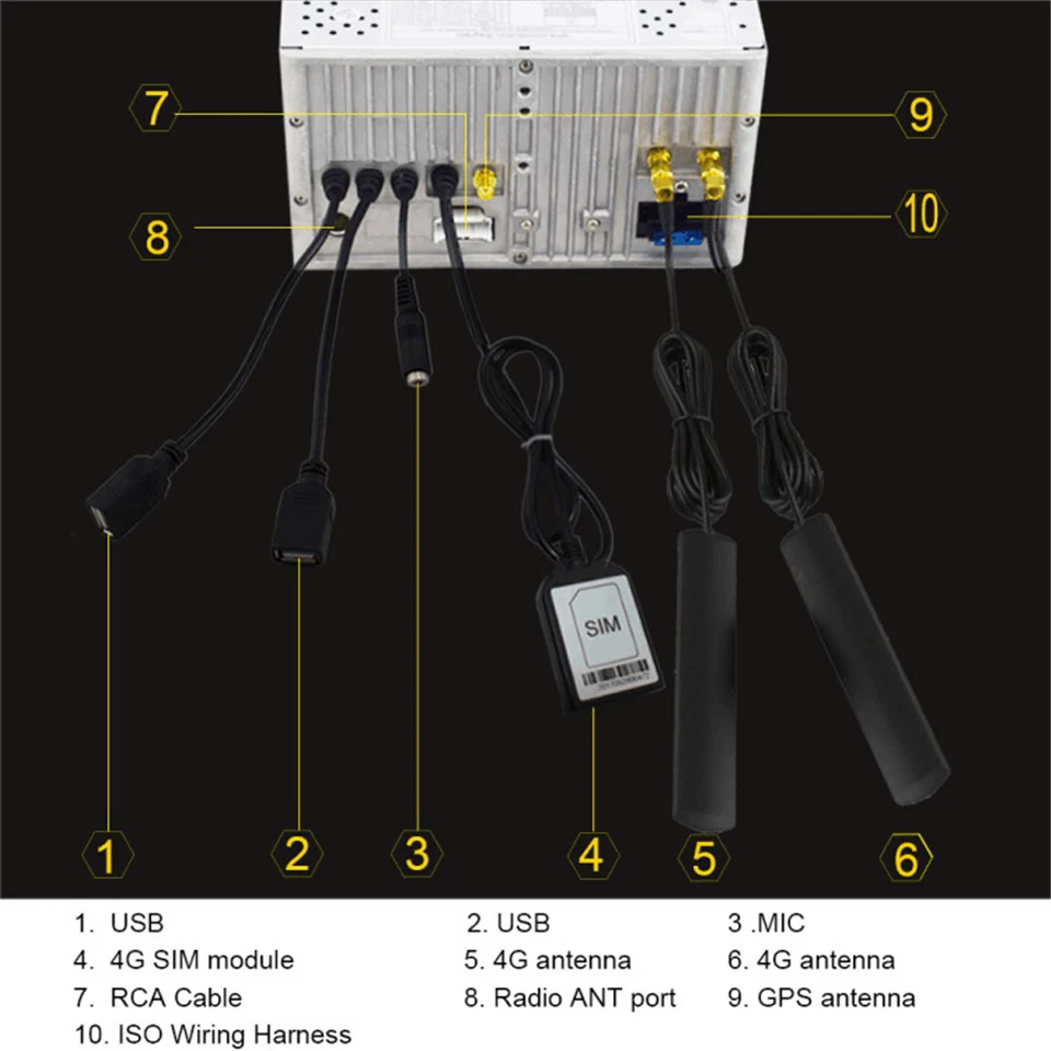 Восьмиядерный Android 7 2 Din Автомобильный мультимедийный плеер навигация для