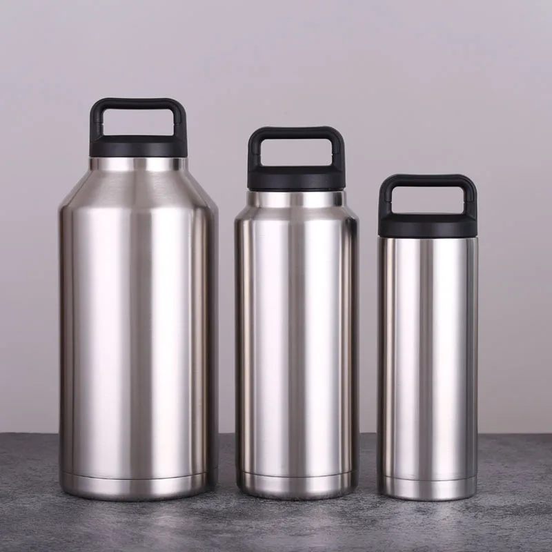 

Travel Coffee Mug 12/36/64oz Stainless Steel Thermo Tumbler Cup Brazil Vacuum Flask Thermo Cup Bottle Thermocup Garrafa Termica