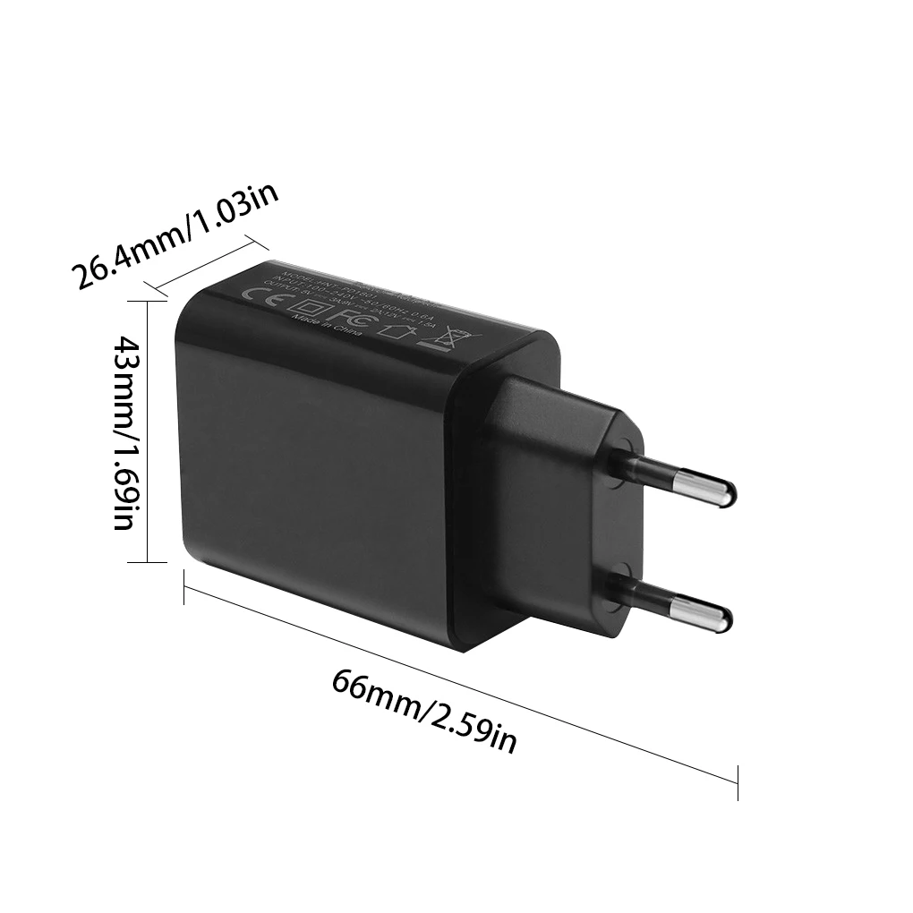 

18W PD Type-c Fast Charger for Apple iPhone 12 Pro 11 8 Plus XR XS Travel Charging Adapter Phone EU Plug Portable Travel Charger
