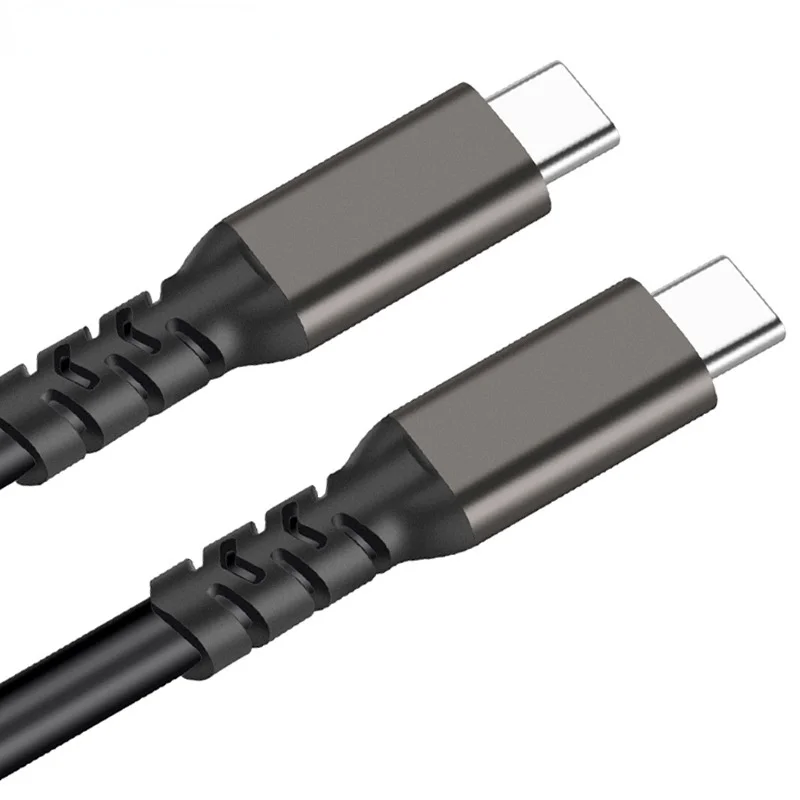 Кабель USB C-USB C 20 Гбит/с 3 2 Gen Type 100 Вт быстрая зарядка 5 А источник питания видеовыход