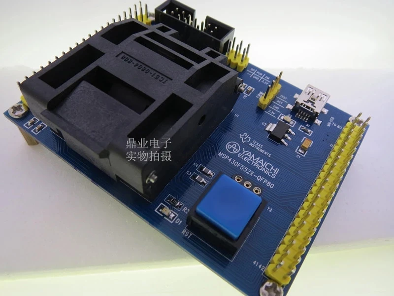 Оригинальное тестовое сиденье TI IC MSP430F5521/552X программирование сгорания MSP430F551X