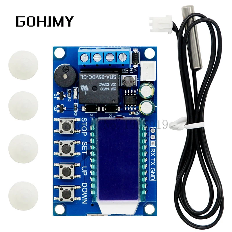 XY T01 цифровой термостат нагрева холодильного Контроль температуры Переключатель