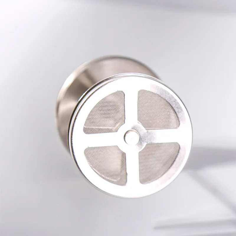 Новый 400 мл Нержавеющая сталь молока вспениватель с двойной сетчатый молочный