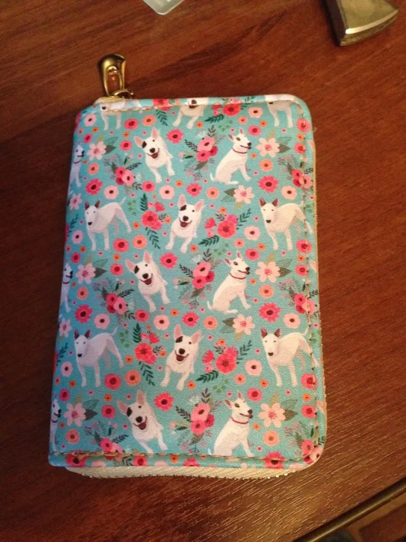 THIKIN Счастливого Рождества кожи для женщин держателя карты женские кошельки