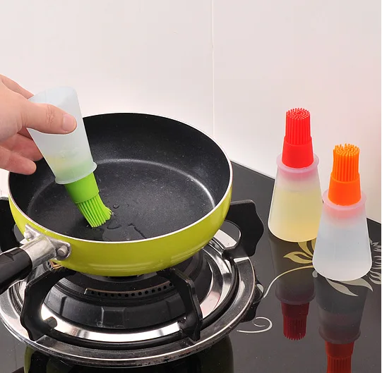 

Kitcken Silicone Oil Brush Baking Brushes Liquid Oil Pen Cake Butter Bread Pastry Brush BBQ Utensil Safety Basting Brush