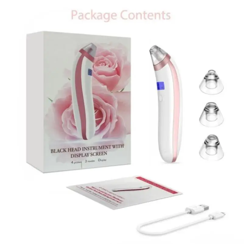 Электрический вакуумный экстрактор для удаления угрей и акне очищающее средство