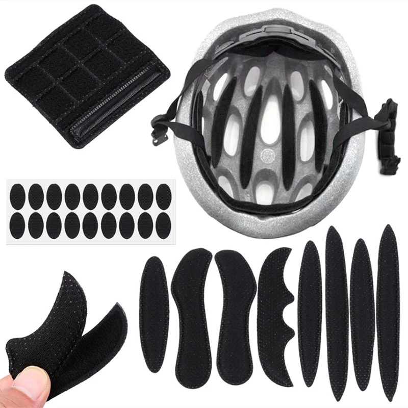 

Helmet Inner Padding Foam Pads Kit Helmet Sealed Red Sponge Universal for Outdoor Sports Cycling Motorcycle Bicycle Accessories