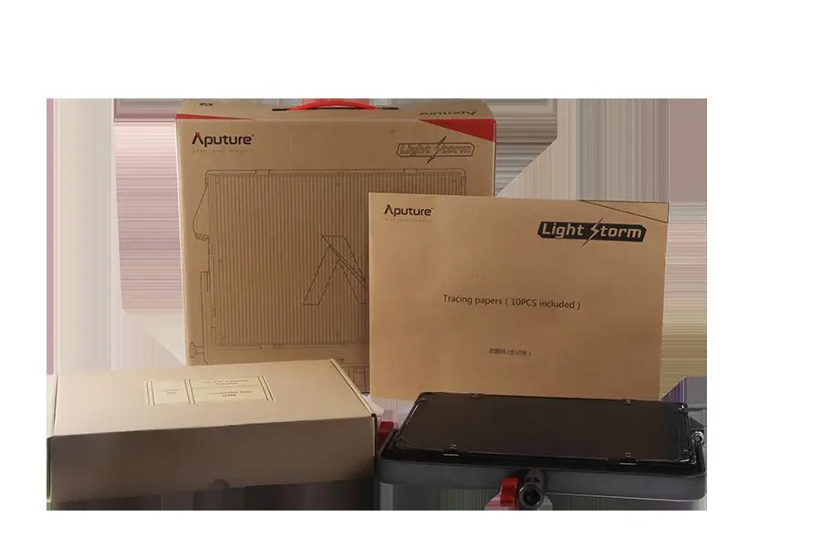 Aputure LS 1 C CRi95 + светодиодный студийный свет для видео Storm Series Bi Color V Mount