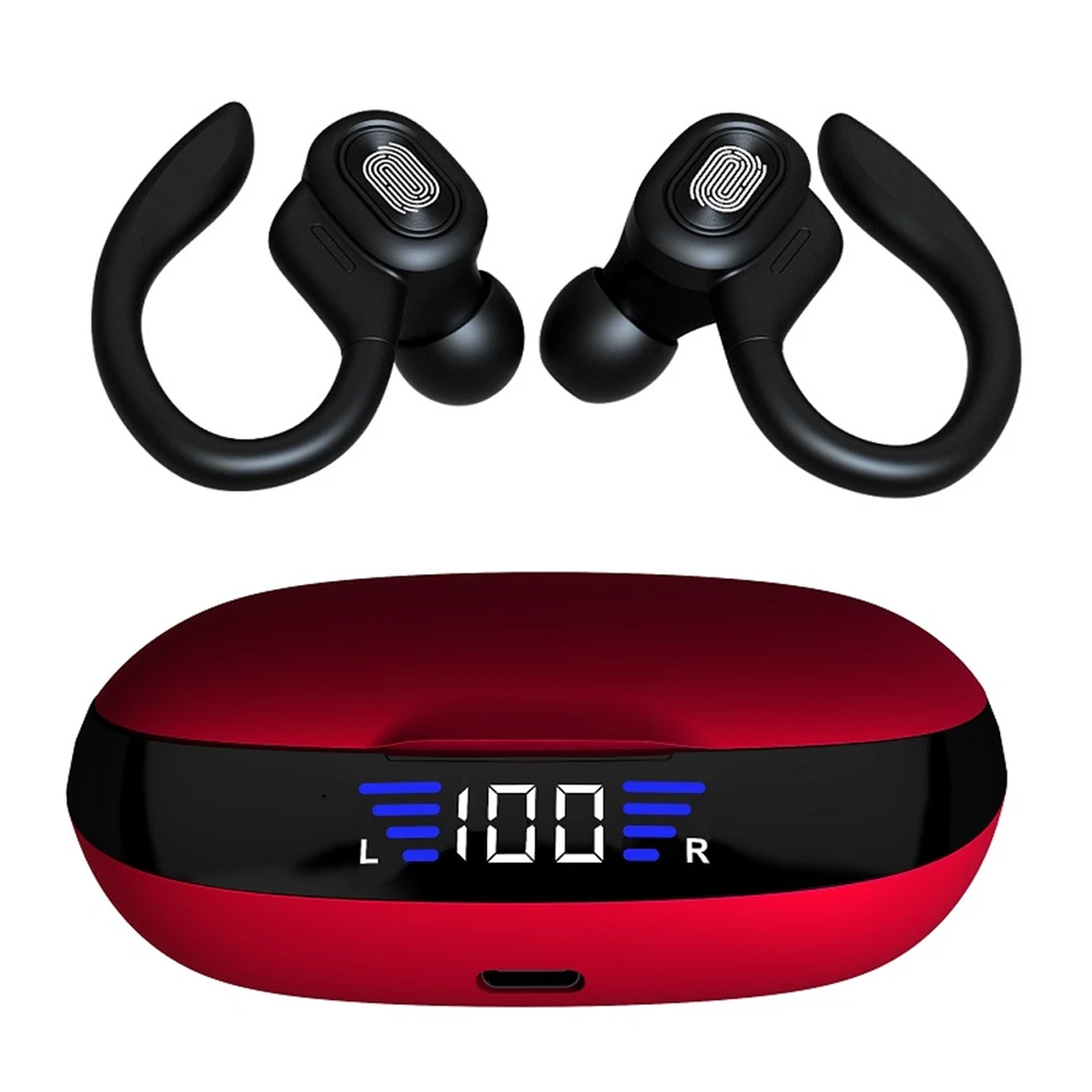 Bluetooth наушники TWS с микрофоном Беспроводные спортивные Hi Fi сенсорным управлением