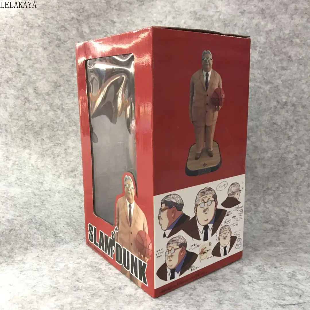

Anime SLAM DUNK 21CM GK Shohoku Team Teacher Anzai Mitsuyoshi The Coach Scenes 1/7 PVC action figure Model toys Collectible Doll