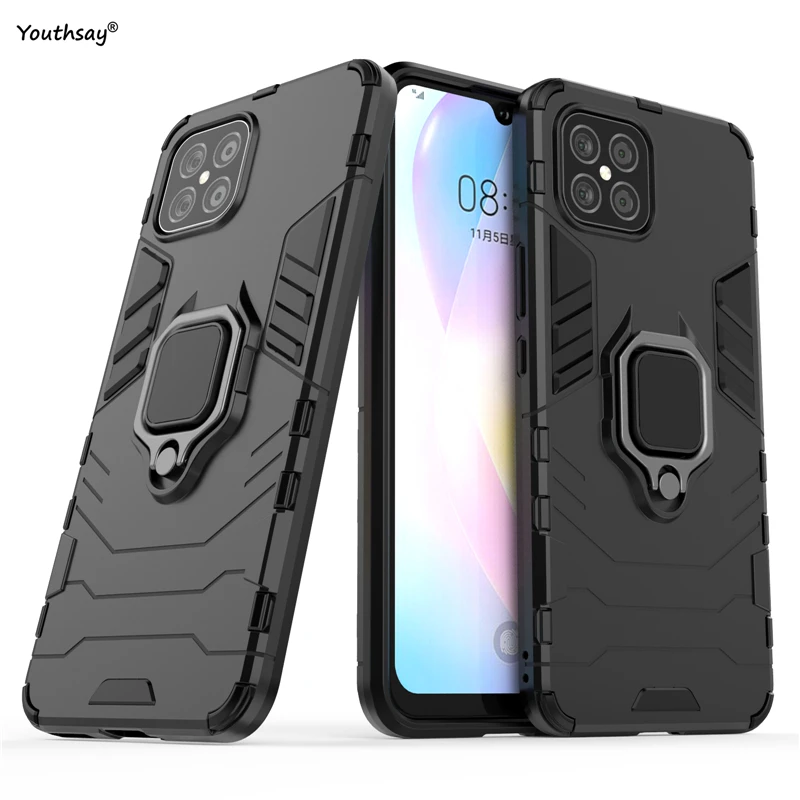 

For Huawei Nova 8 SE Case Protective Case For Huawei Nova 8 SE Cover Armor Silicone Finger Ring Cover For Huawei Nova 8 SE