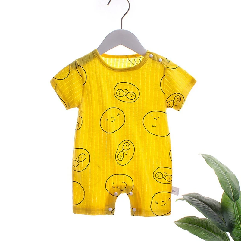 

2021 Baby Girl Clothes Girls Clothing Unisex 0-12M Baby Boy Clothes Short Sleeve Baby Bodysuits1111