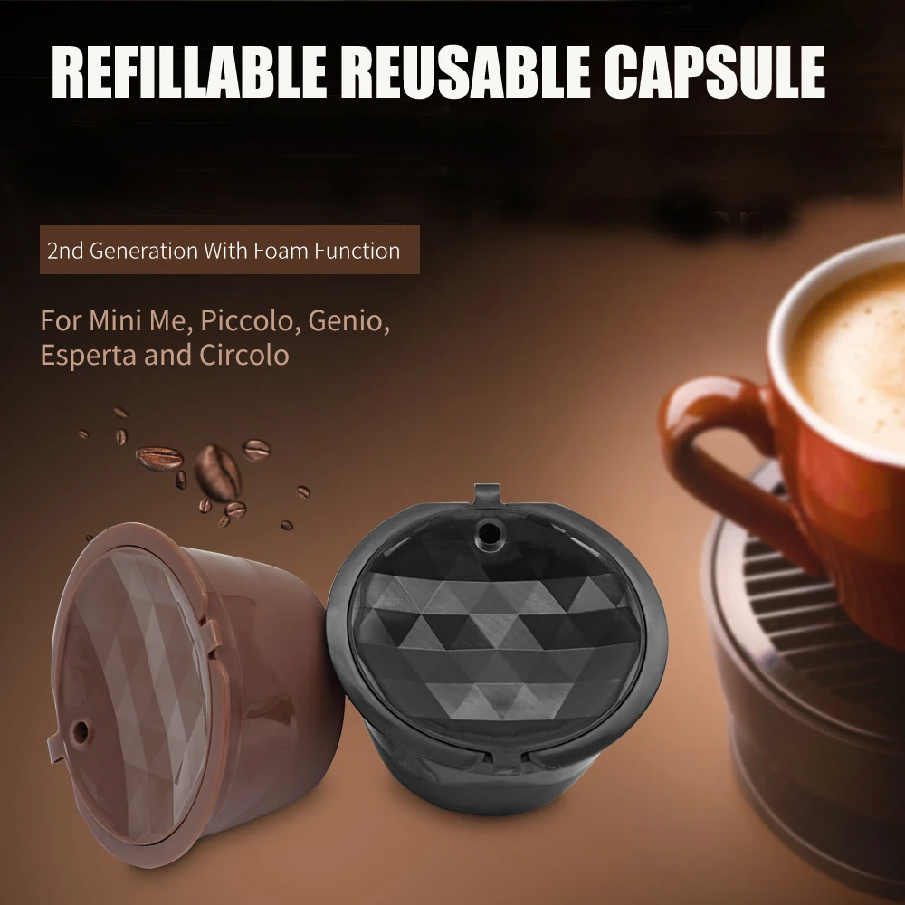 2017 новое использование 150 раз капсула для кофе Пластиковая многоразовая