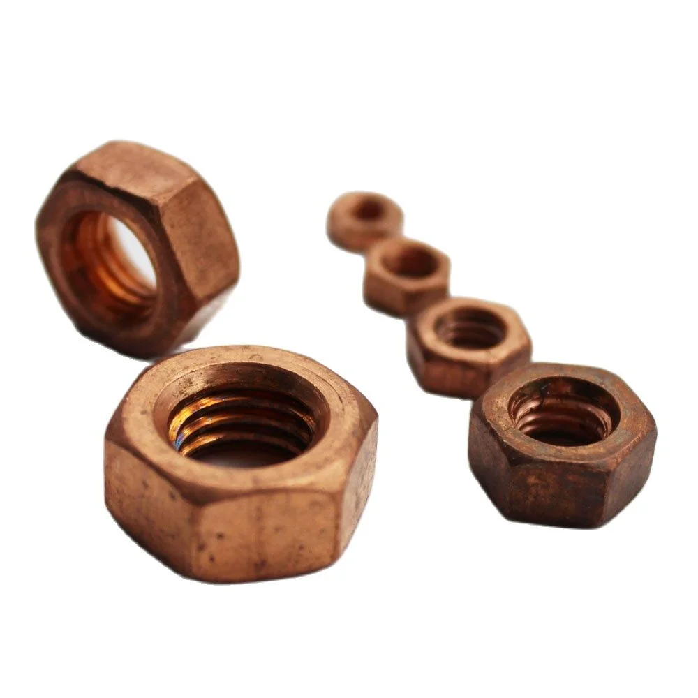

M1 M1.2 M1.6 M1.7 M3 M4 M5 M6 M8 M10 M12 M14 M16 M18 M20 M22 M24 Copper Hex Nuts