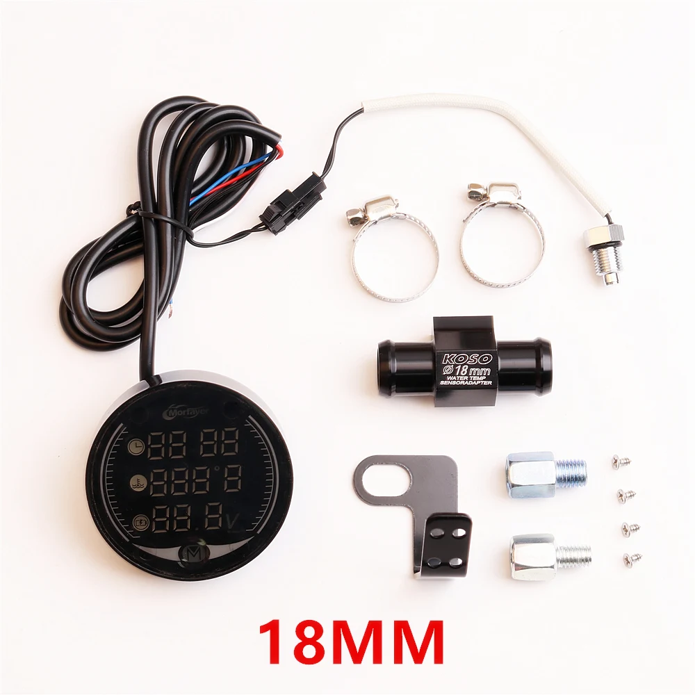 Мотоциклетная Электроника KOSO для NMAX PCX XMAX 125 250 300 XJ6 CB650F AEROX счетчик температуры