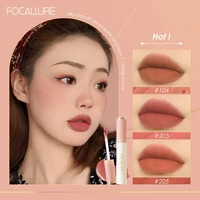 focallure velvet matte lipstick lip gloss liquid lip tint cream pigment long lasting silky texture for lips women cosmetics