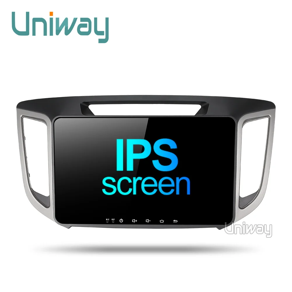 AIX251071 uniway 8 core android 8,1 автомобильный dvd для hyundai creta ix25 автомобильный Радио плеер gps навигации